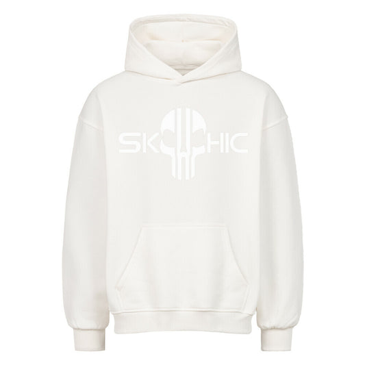 SkullChic Skull VACANCY Oversized Hoodie - ArtWearX Wear Passion