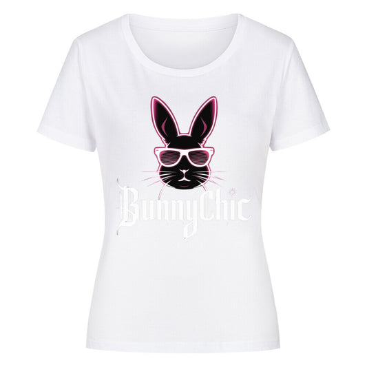 BunnyChic Bunny Premium Organic Shirt Women - ArtWearX Wear Passion