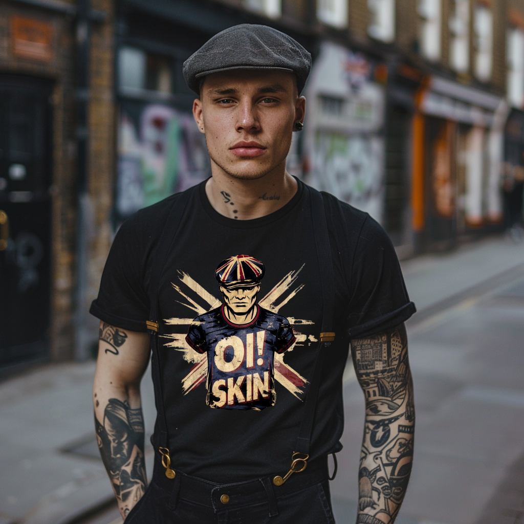 Skin Man 2 Premium Organic Shirt - ArtWearX Wear Passion