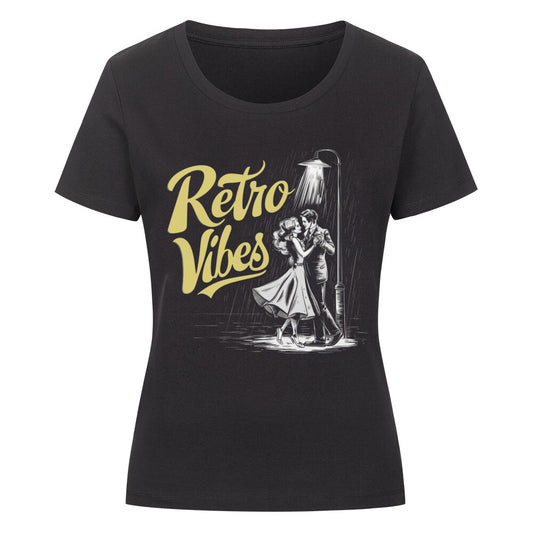 Premium Organic Shirt Women Retro - ArtWearX Wear Passion