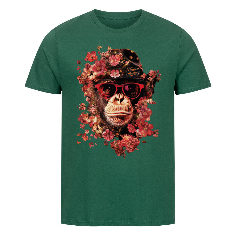 Monkey Premium Erwin Organic Shirt Unisex - ArtWearX Wear Passion