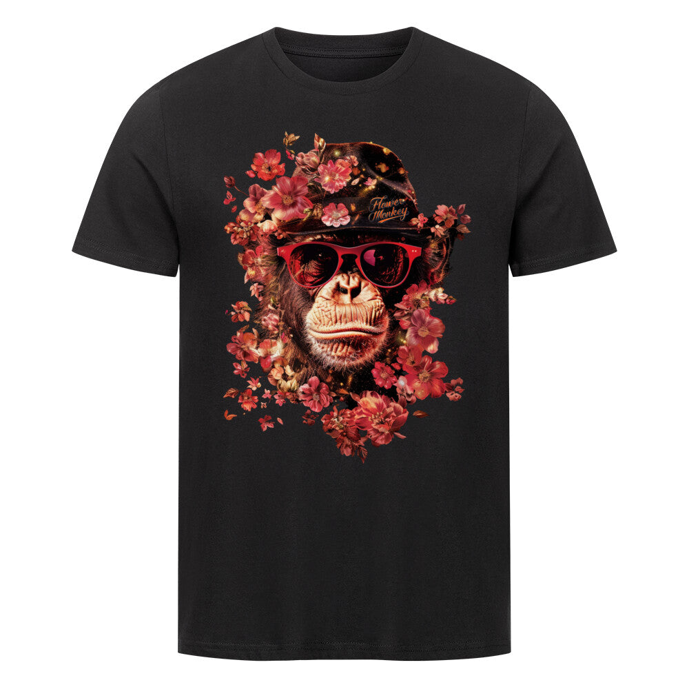 Monkey Premium Erwin Organic Shirt Unisex - ArtWearX Wear Passion