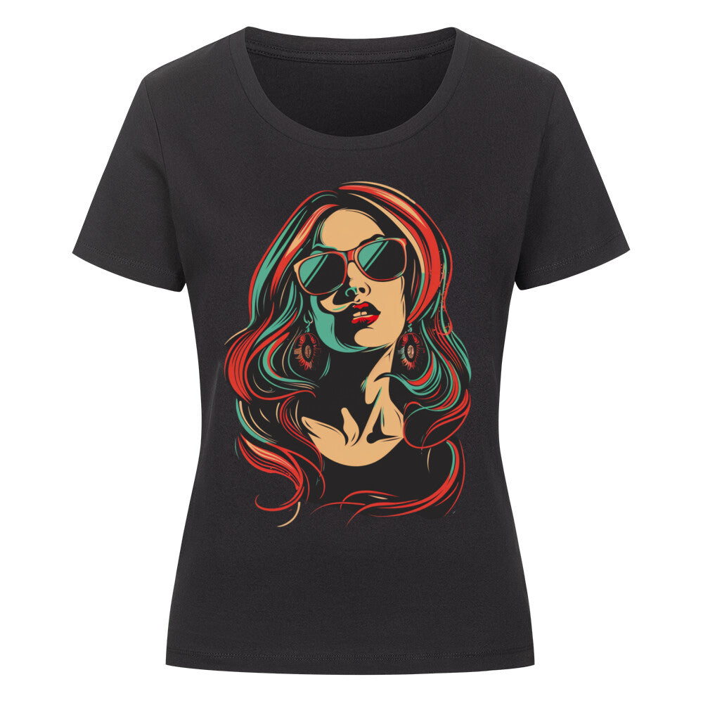 Clara Premium Organic Shirt Women - ArtWearX Wear Passion