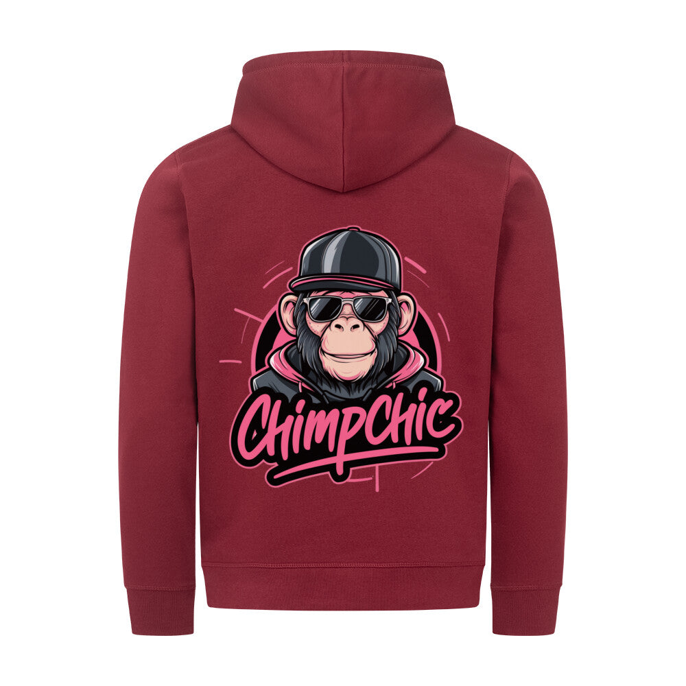 Chimp1 Premium Organic Hoodie - ArtWearX Wear Passion