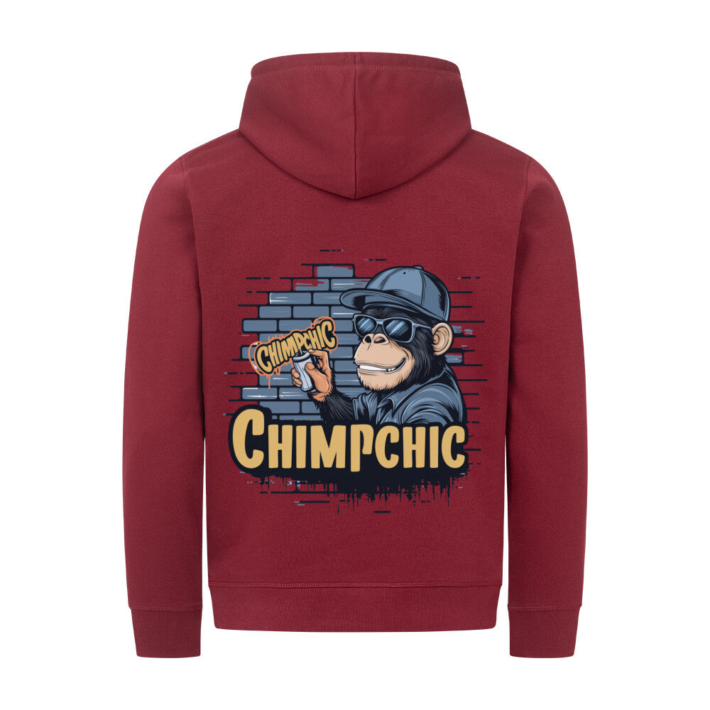 Chimp4 Premium Organic Hoodie - ArtWearX Wear Passion