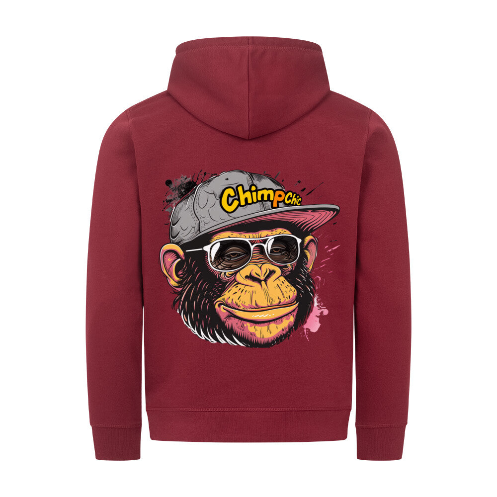 Chimp Mario Premium Organic Hoodie - ArtWearX Wear Passion