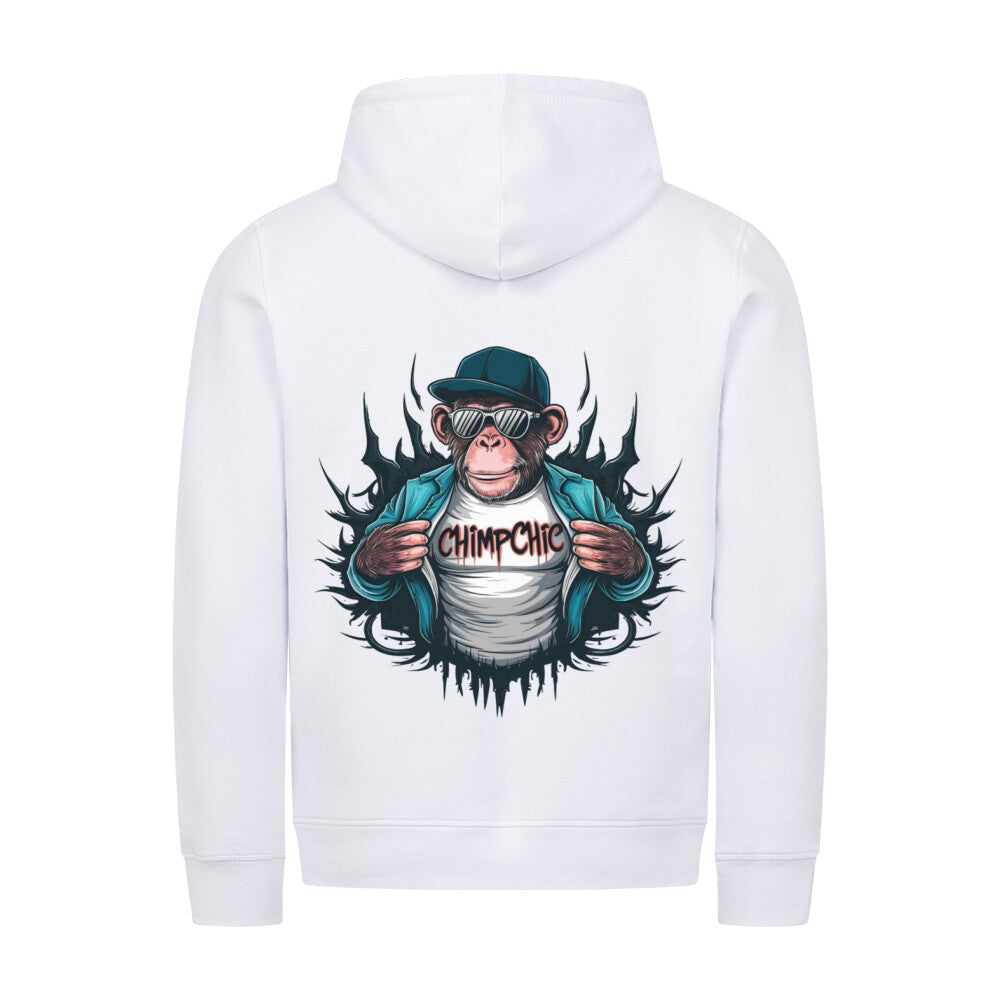 Chimp Coach Premium Organic Hoodie - ArtWearX Wear Passion