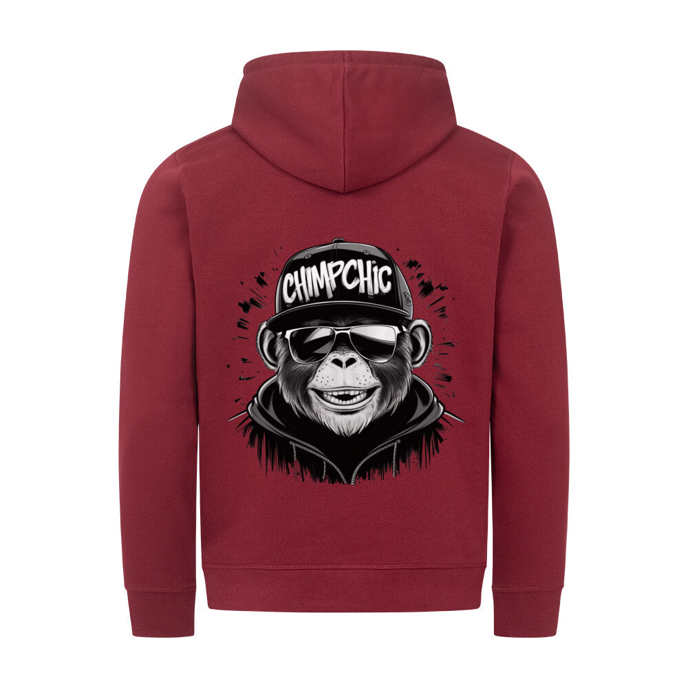 Chimp Olaf Premium Organic Hoodie - ArtWearX Wear Passion