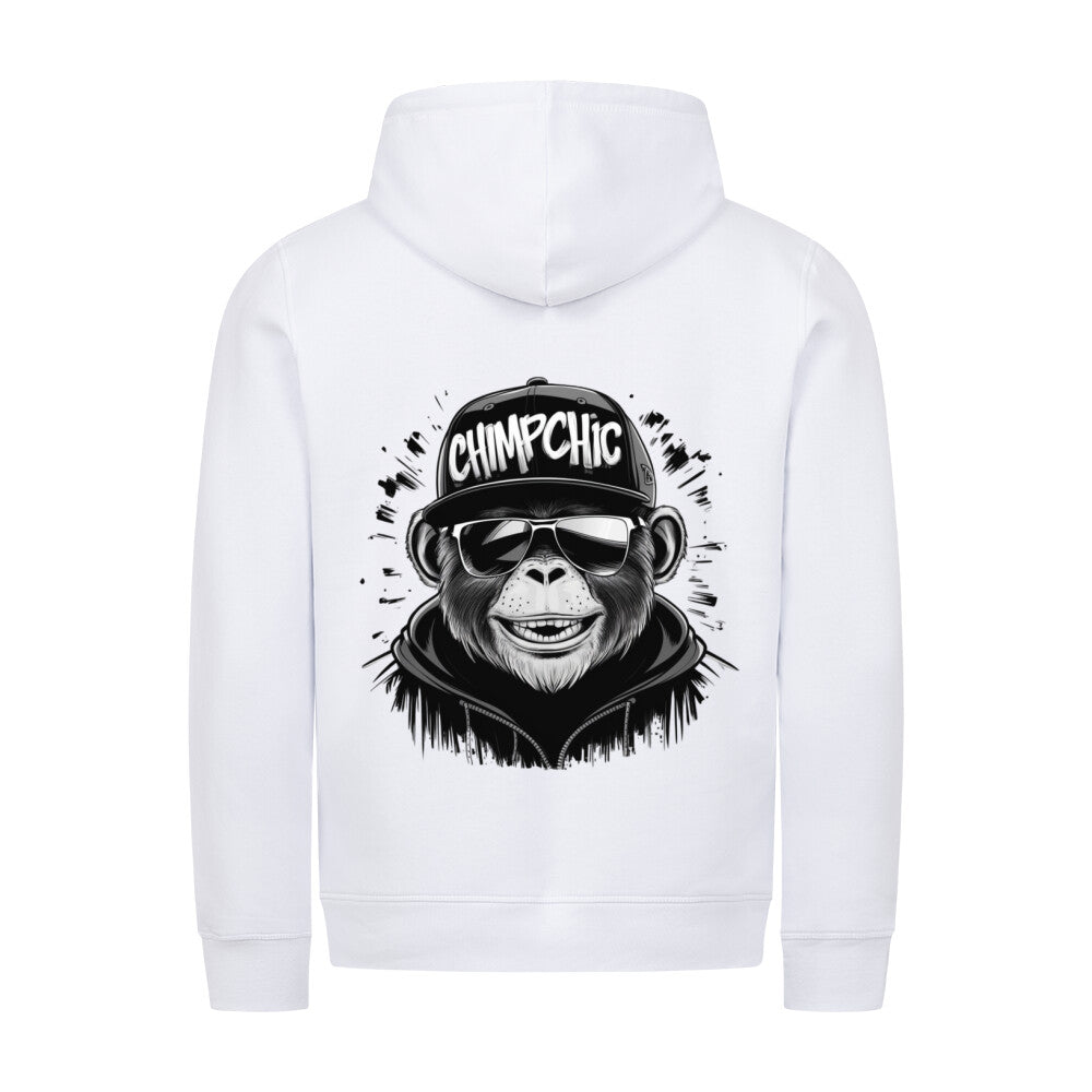 Chimp Olaf Premium Organic Hoodie - ArtWearX Wear Passion