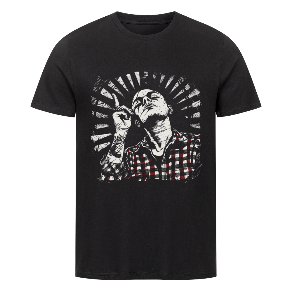 Skin Man1 Premium Organic Shirt - ArtWearX Wear Passion