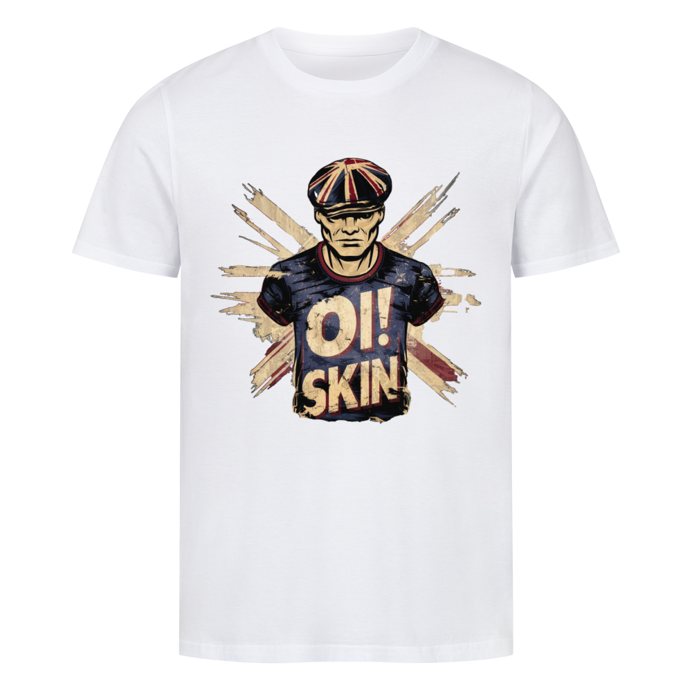 Skin Man 2 Premium Organic Shirt - ArtWearX Wear Passion