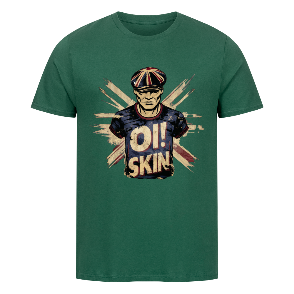 Skin Man 2 Premium Organic Shirt - ArtWearX Wear Passion