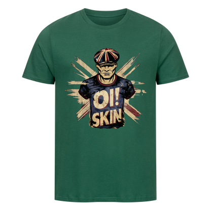 Skin Man 2 Premium Organic Shirt - ArtWearX Wear Passion