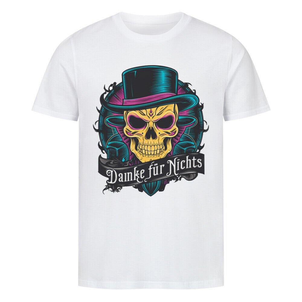 Skull Skullbert Premium Organic Shirt - ArtWearX Wear Passion