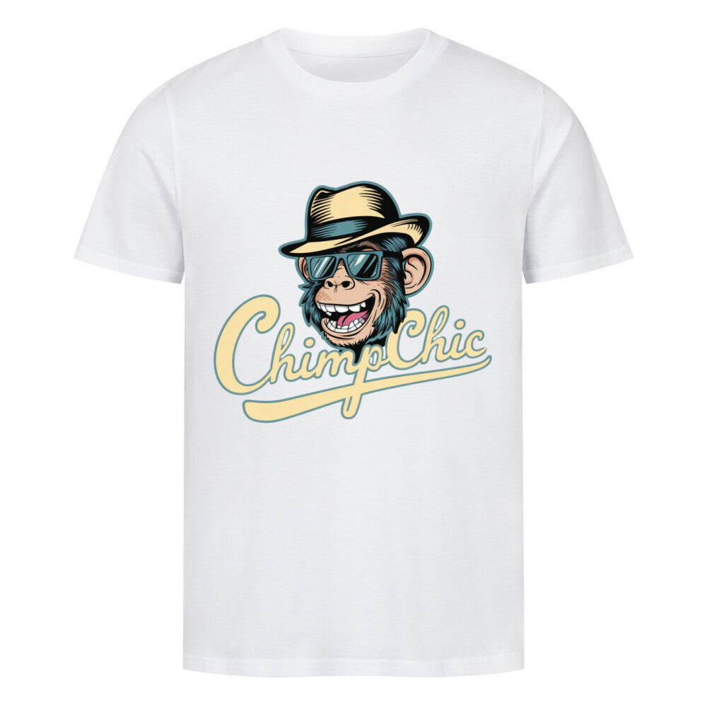 ChimpChic three Premium Organic Shirt - ArtWearX Wear Passion