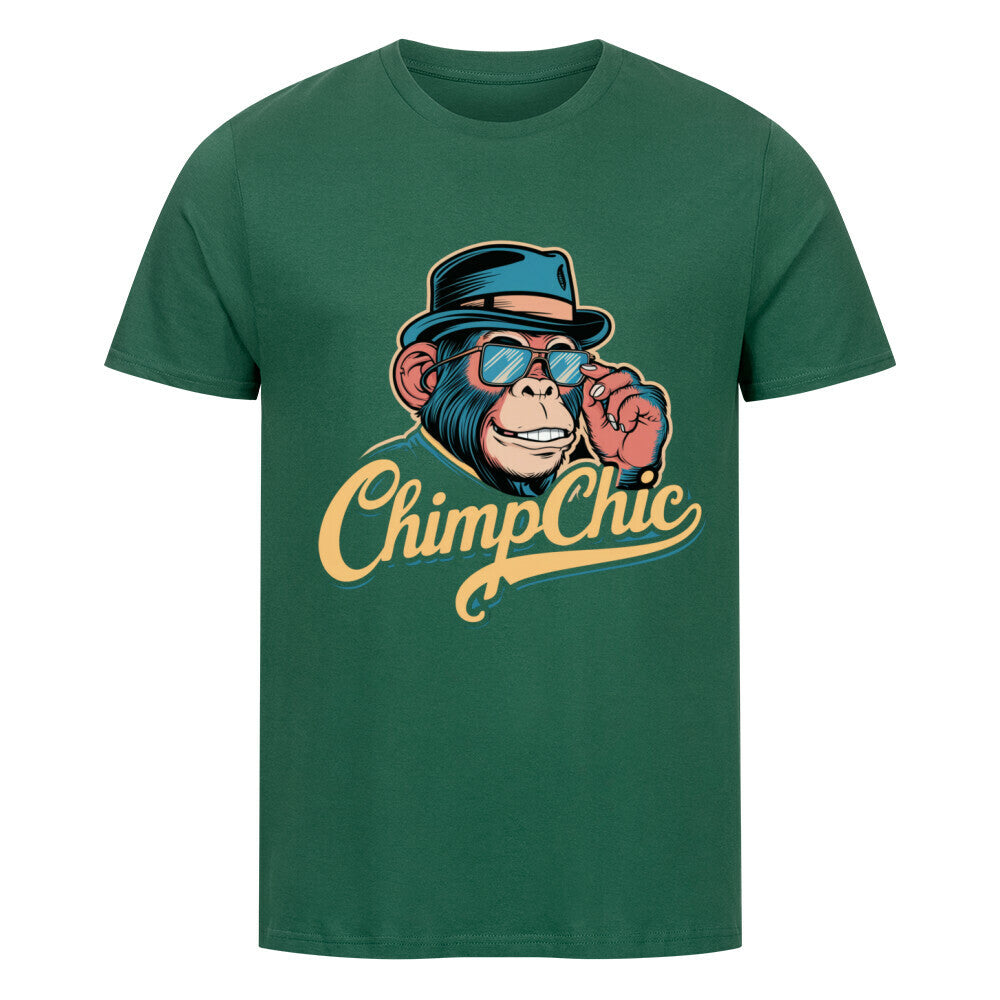 ChimpChic aight Premium Organic Shirt - ArtWearX Wear Passion