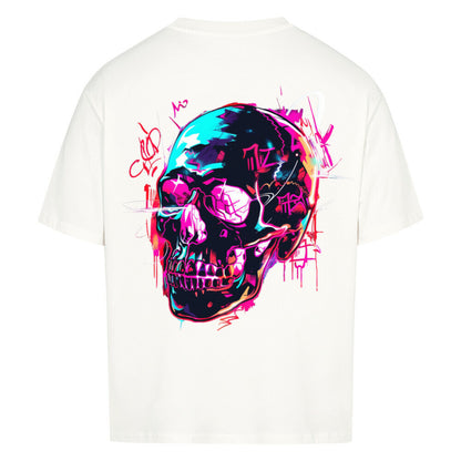 Skull Psych VACANCY Oversized Shirt - ArtWearX Wear Passion