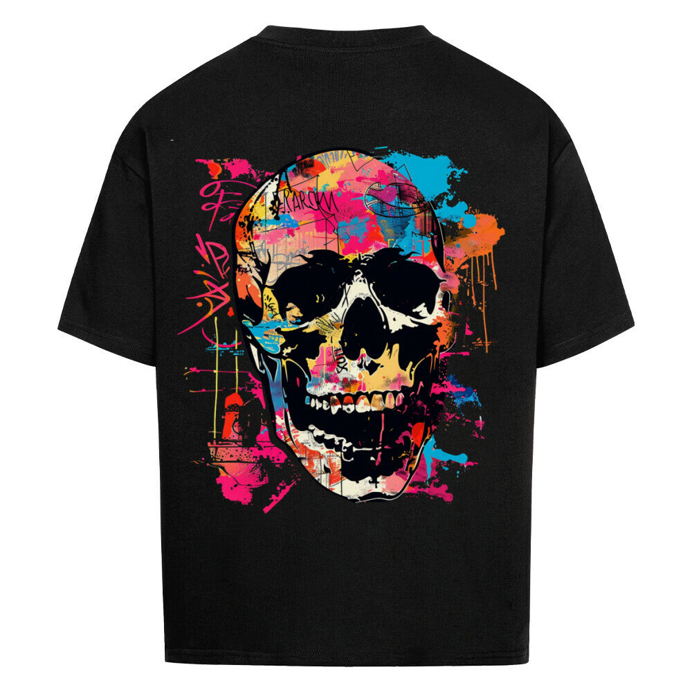 Skull Fiest VACANCY Oversized Shirt - ArtWearX Wear Passion