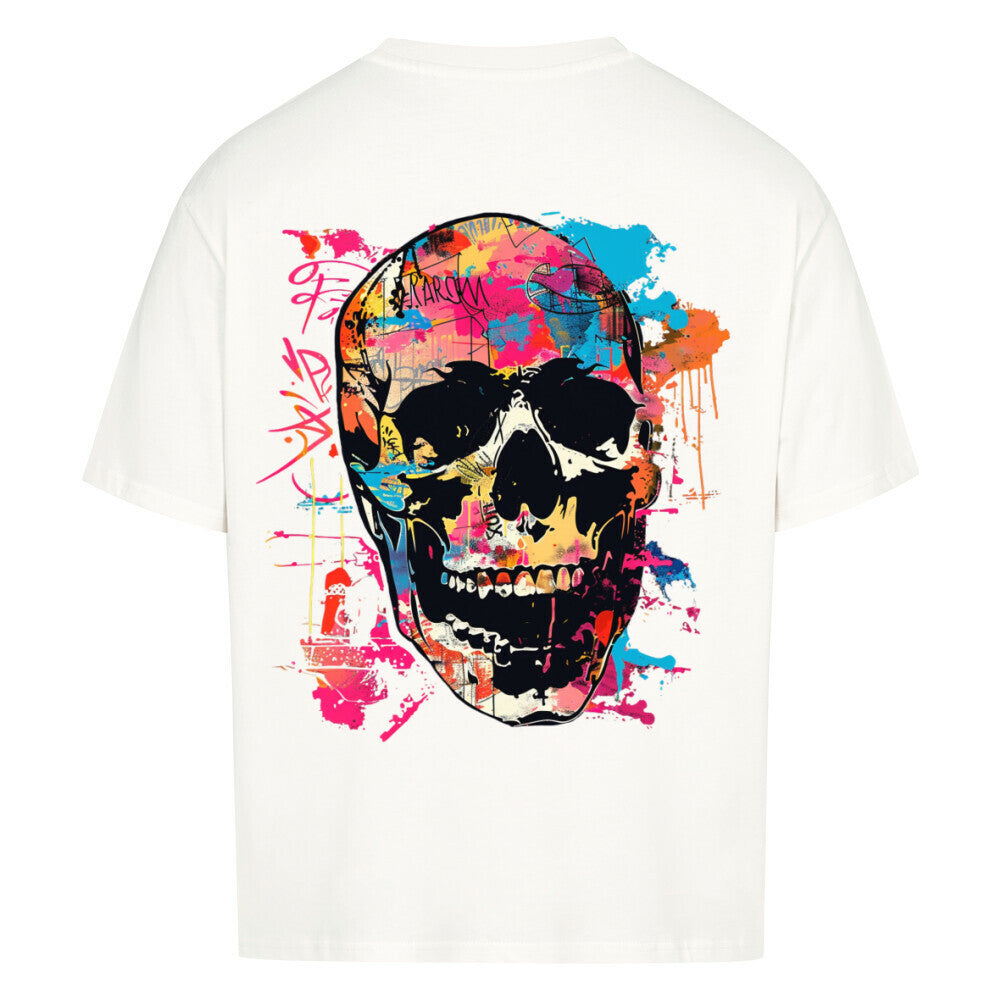 Skull Fiest VACANCY Oversized Shirt - ArtWearX Wear Passion