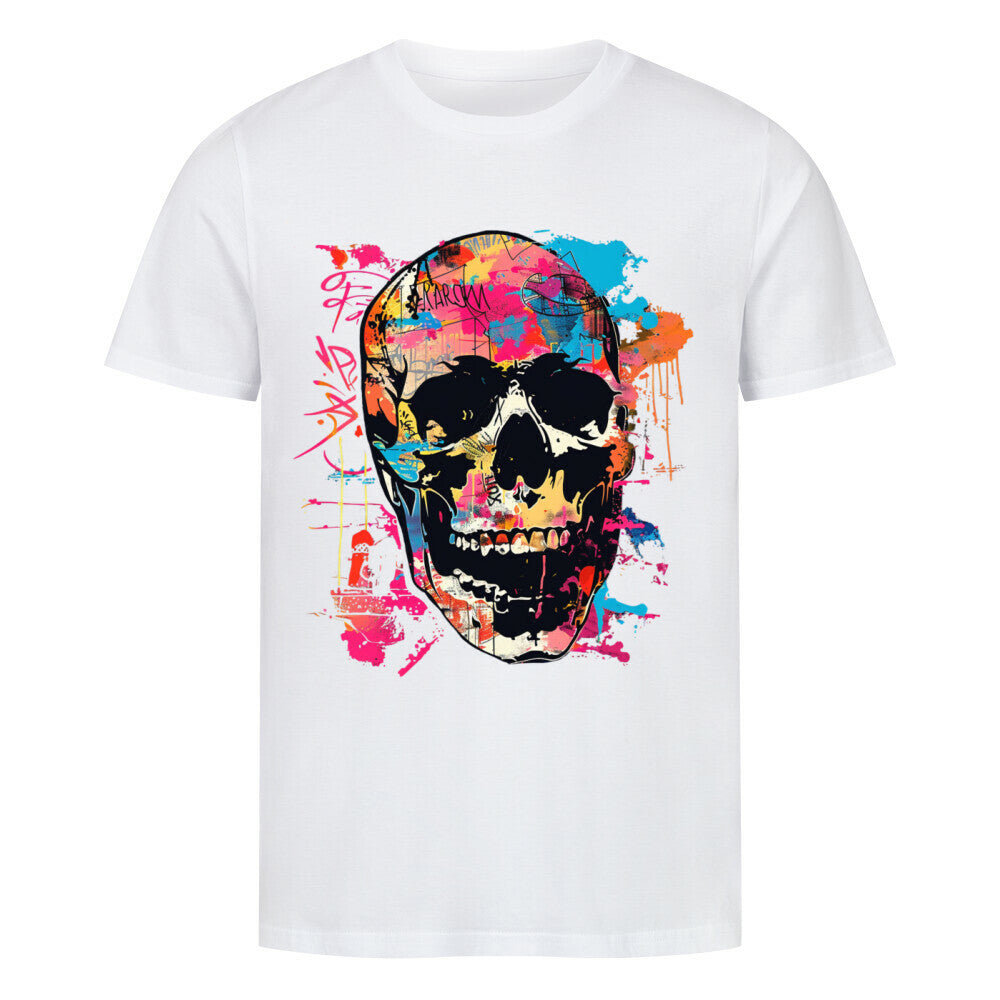 Skull Fiest Premium Organic Shirt - ArtWearX Wear Passion