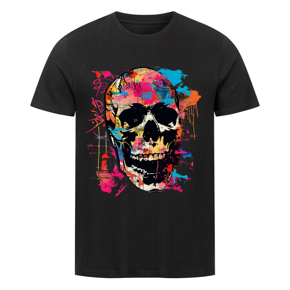 Skull Fiest Premium Organic Shirt - ArtWearX Wear Passion