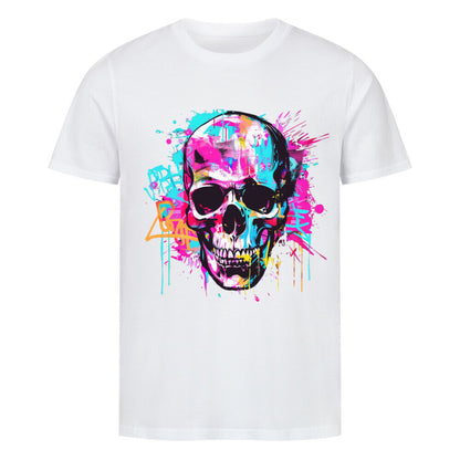 Skull Jaz Premium Organic Shirt - ArtWearX Wear Passion