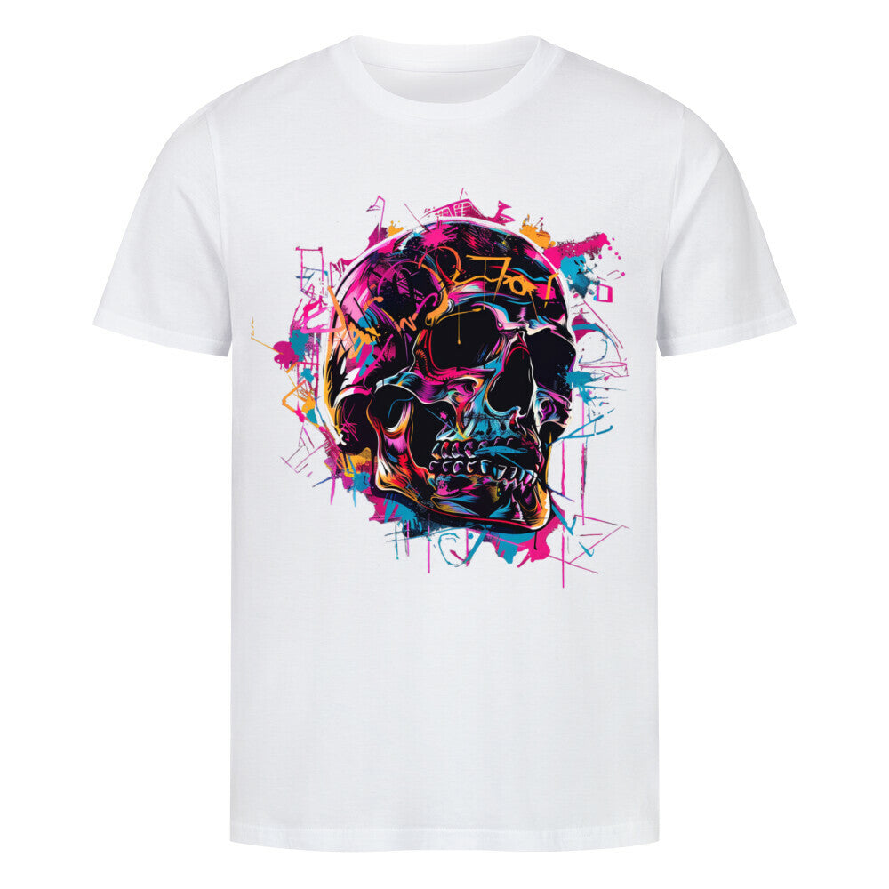 Skull Pop Premium Organic Shirt - ArtWearX Wear Passion