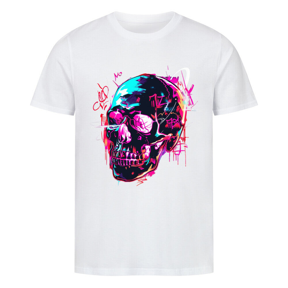 Skull Psych Premium Organic Shirt - ArtWearX Wear Passion