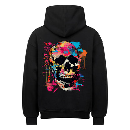 Skull Fiest VACANCY Oversized Hoodie - ArtWearX Wear Passion