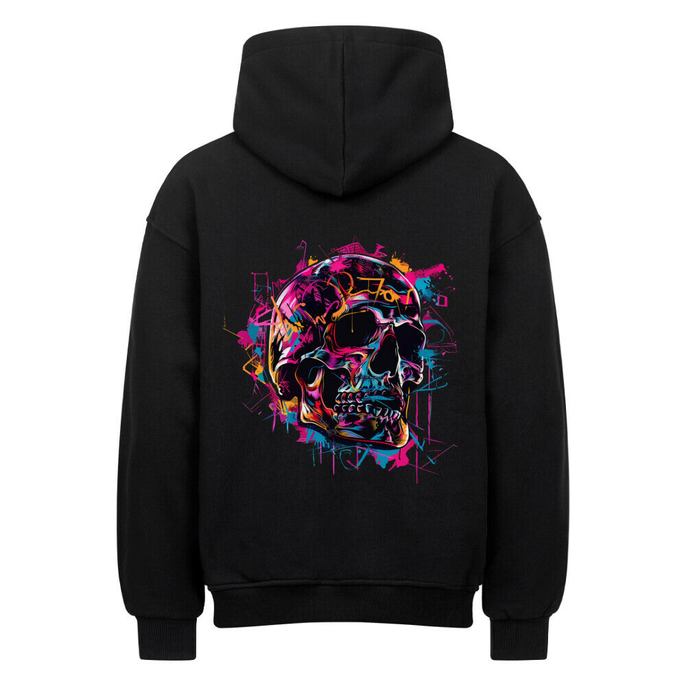 Skull Pop VACANCY Oversized Hoodie - ArtWearX Wear Passion