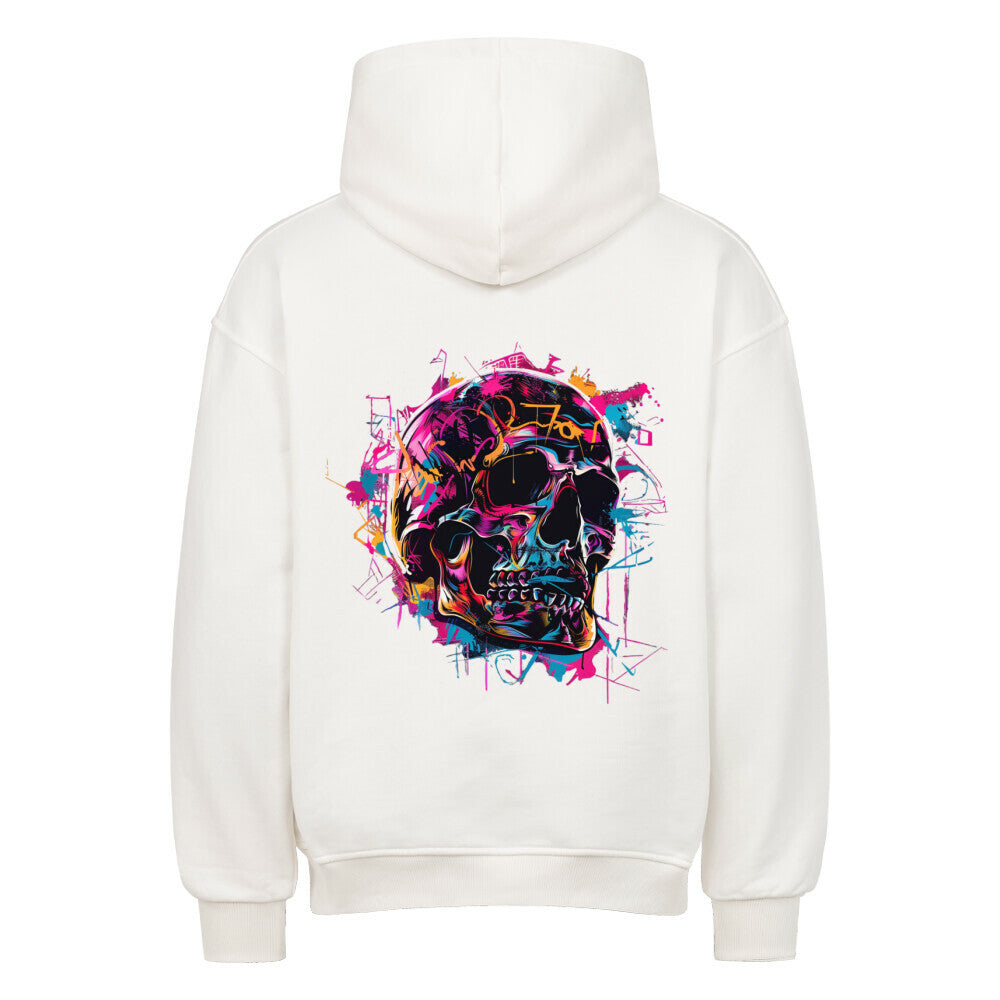 Skull Pop VACANCY Oversized Hoodie - ArtWearX Wear Passion