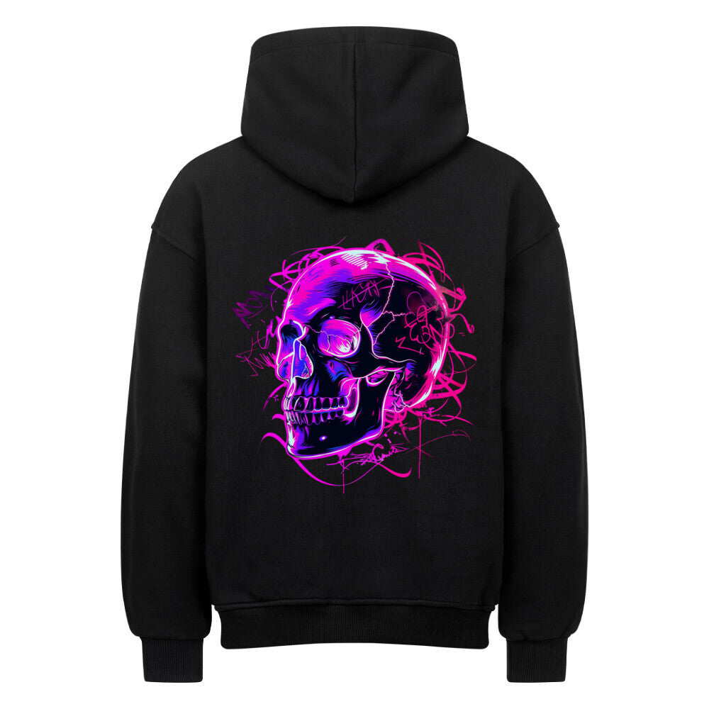 Skull Capt VACANCY Oversized Hoodie - ArtWearX Wear Passion