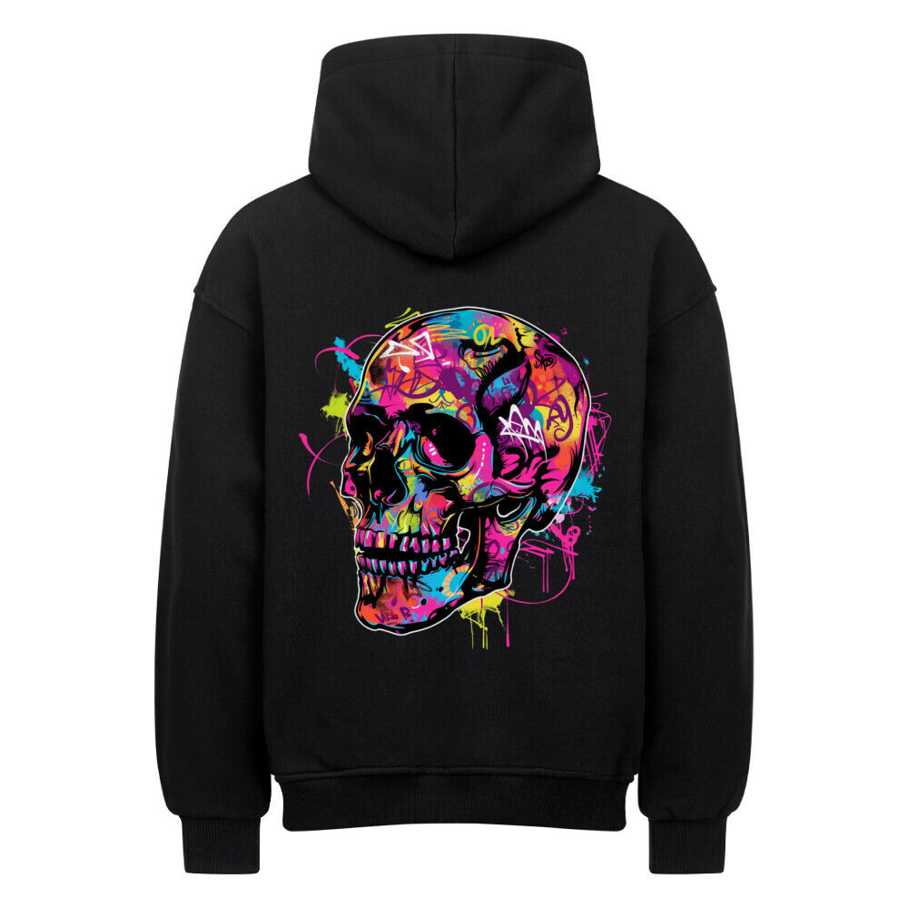 Skull Jest VACANCY Oversized Hoodie - ArtWearX Wear Passion