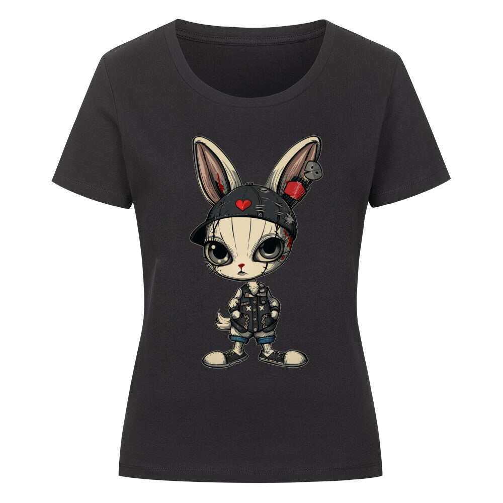 BunnyChic Kiki Premium Organic Shirt Women - ArtWearX Wear Passion