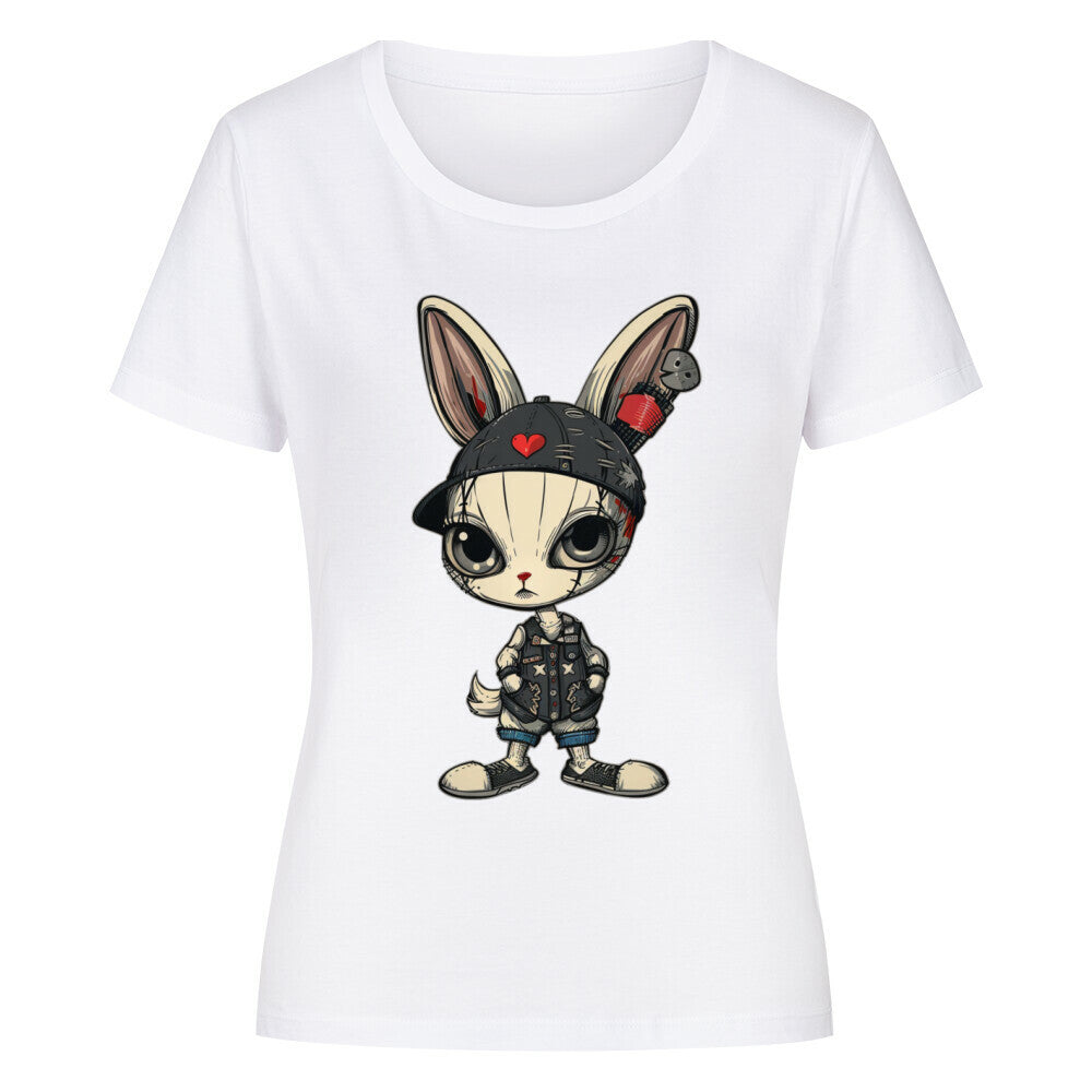 BunnyChic Kiki Premium Organic Shirt Women - ArtWearX Wear Passion