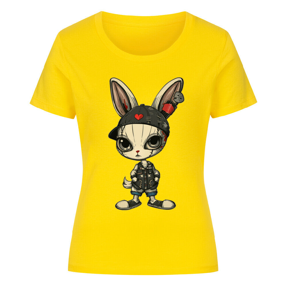 BunnyChic Kiki Premium Organic Shirt Women - ArtWearX Wear Passion