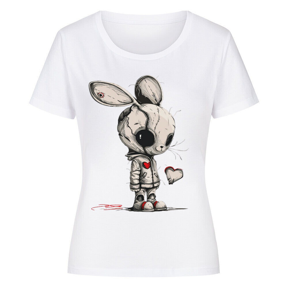 BunnyChic Mona Premium Organic Shirt Women - ArtWearX Wear Passion