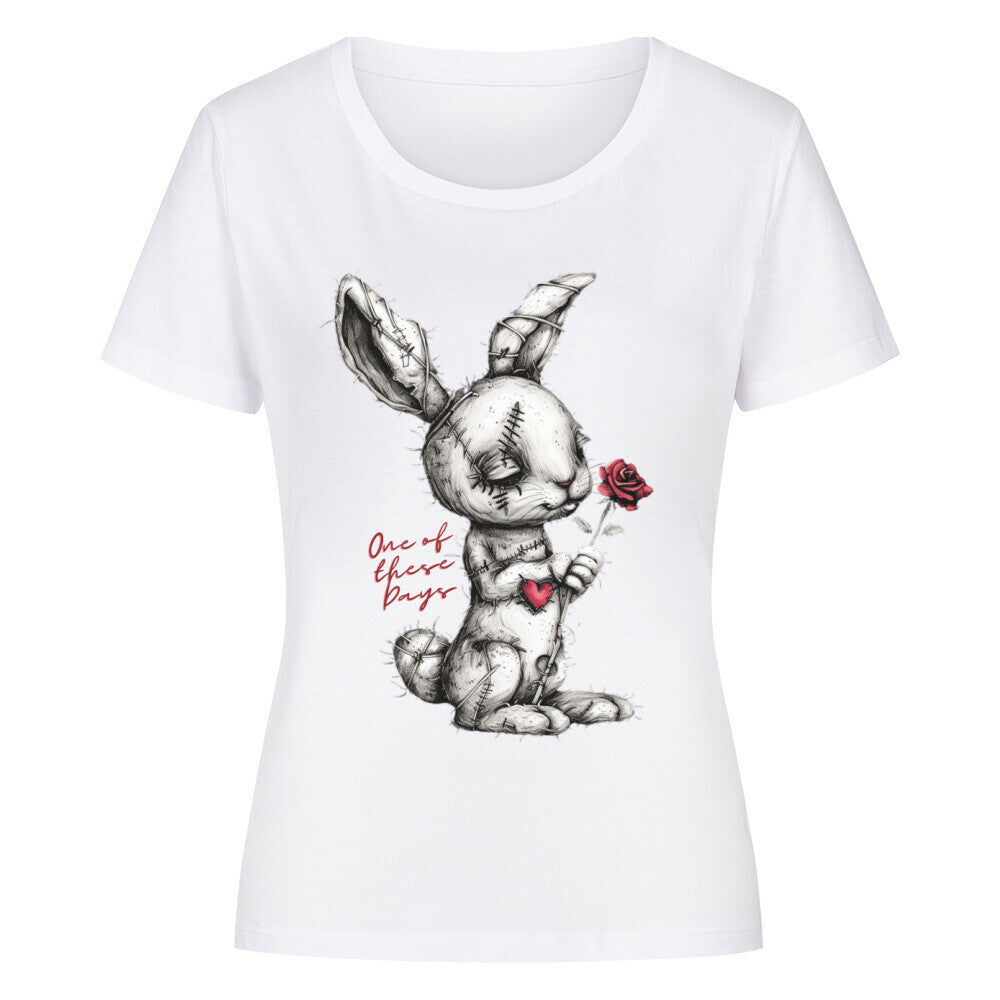 BunnyChic Laki Premium Organic Shirt Women - ArtWearX Wear Passion