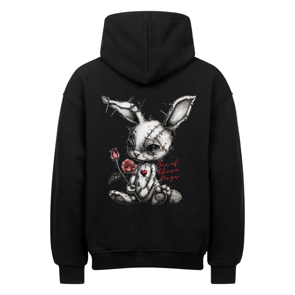 BunnyChic Elysia VACANCY Oversized Hoodie - ArtWearX Wear Passion