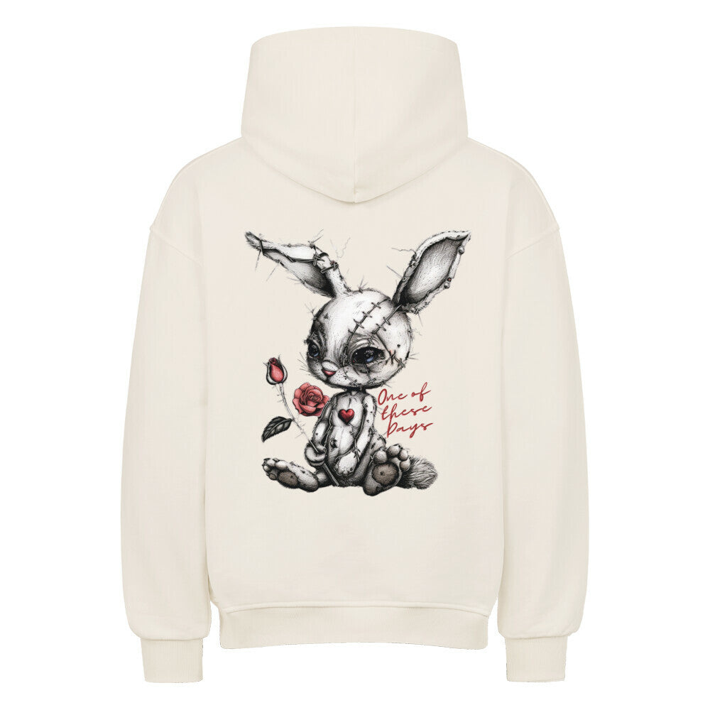 BunnyChic Elysia VACANCY Oversized Hoodie - ArtWearX Wear Passion