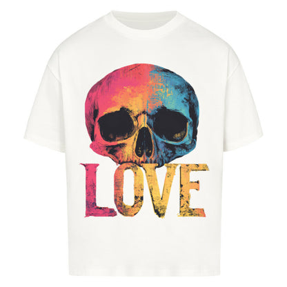 Love Skull 3 VACANCY Oversized Shirt - ArtWearX Wear Passion