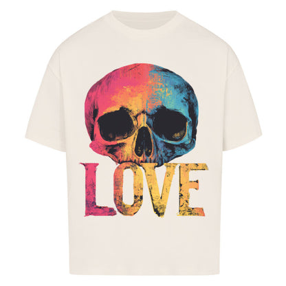 Love Skull 3 VACANCY Oversized Shirt - ArtWearX Wear Passion