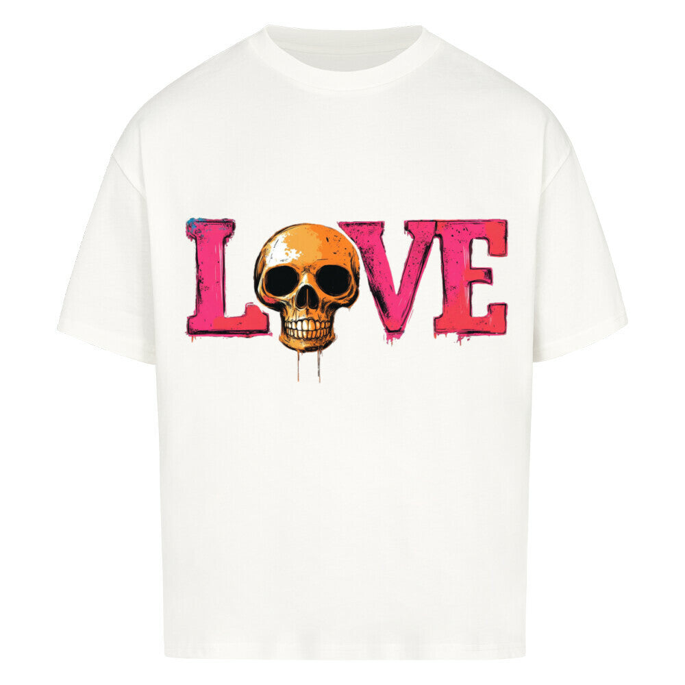 Skull Love 4 VACANCY Oversized Shirt - ArtWearX Wear Passion