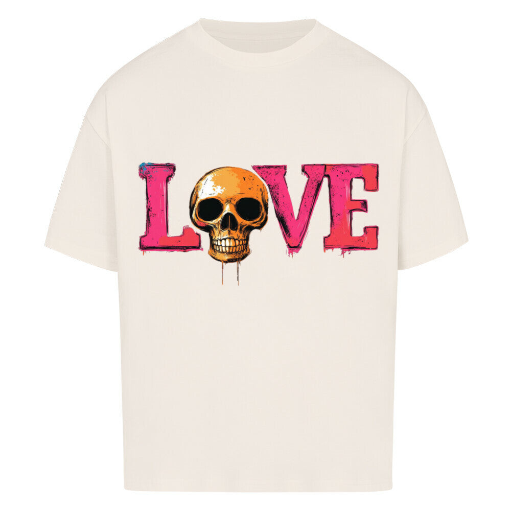 Skull Love 4 VACANCY Oversized Shirt - ArtWearX Wear Passion