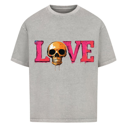 Skull Love 4 VACANCY Oversized Shirt - ArtWearX Wear Passion