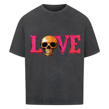 Skull Love 4 VACANCY Oversized Shirt - ArtWearX Wear Passion