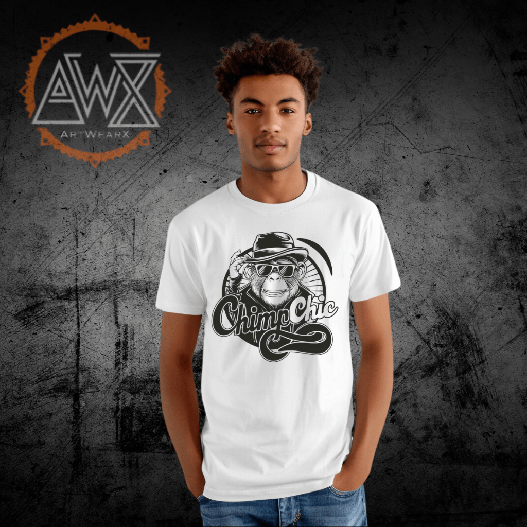 ChimpChic Seven Premium Organic Shirt - ArtWearX Wear Passion