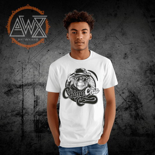 ChimpChic Seven Premium Organic Shirt - ArtWearX Wear Passion