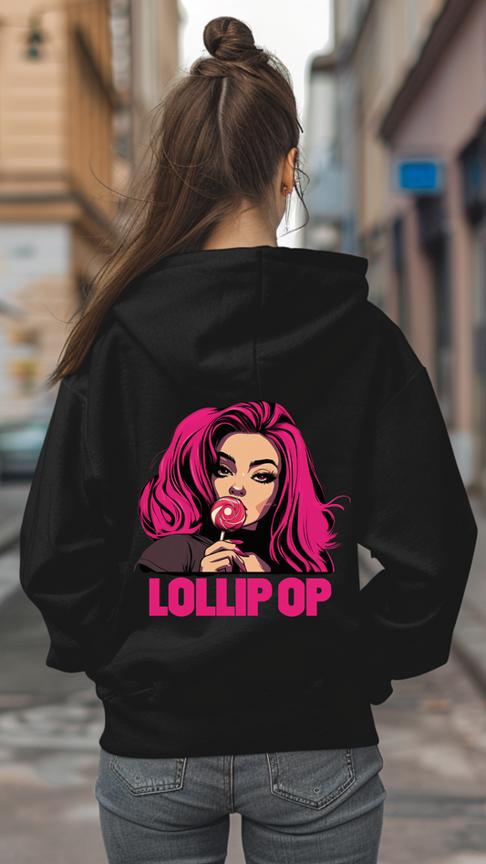 LOLLIPOP VACANCY Oversized Hoodie