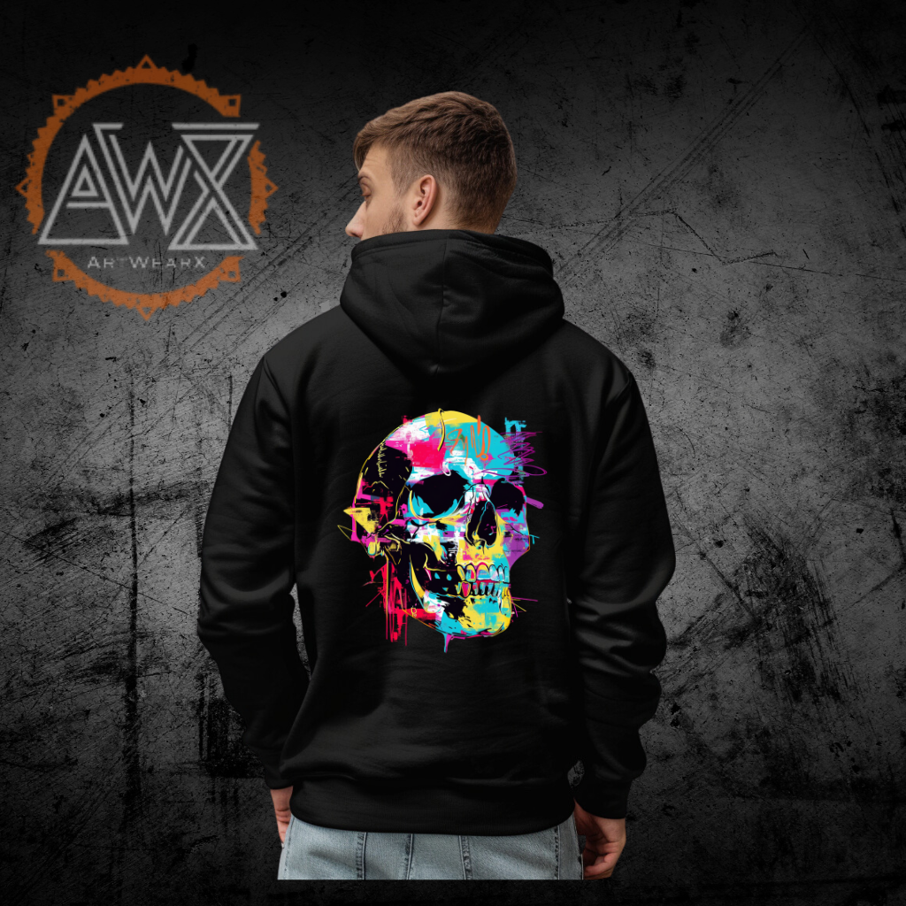 Skull Wac VACANCY Oversized Hoodie - ArtWearX Wear Passion